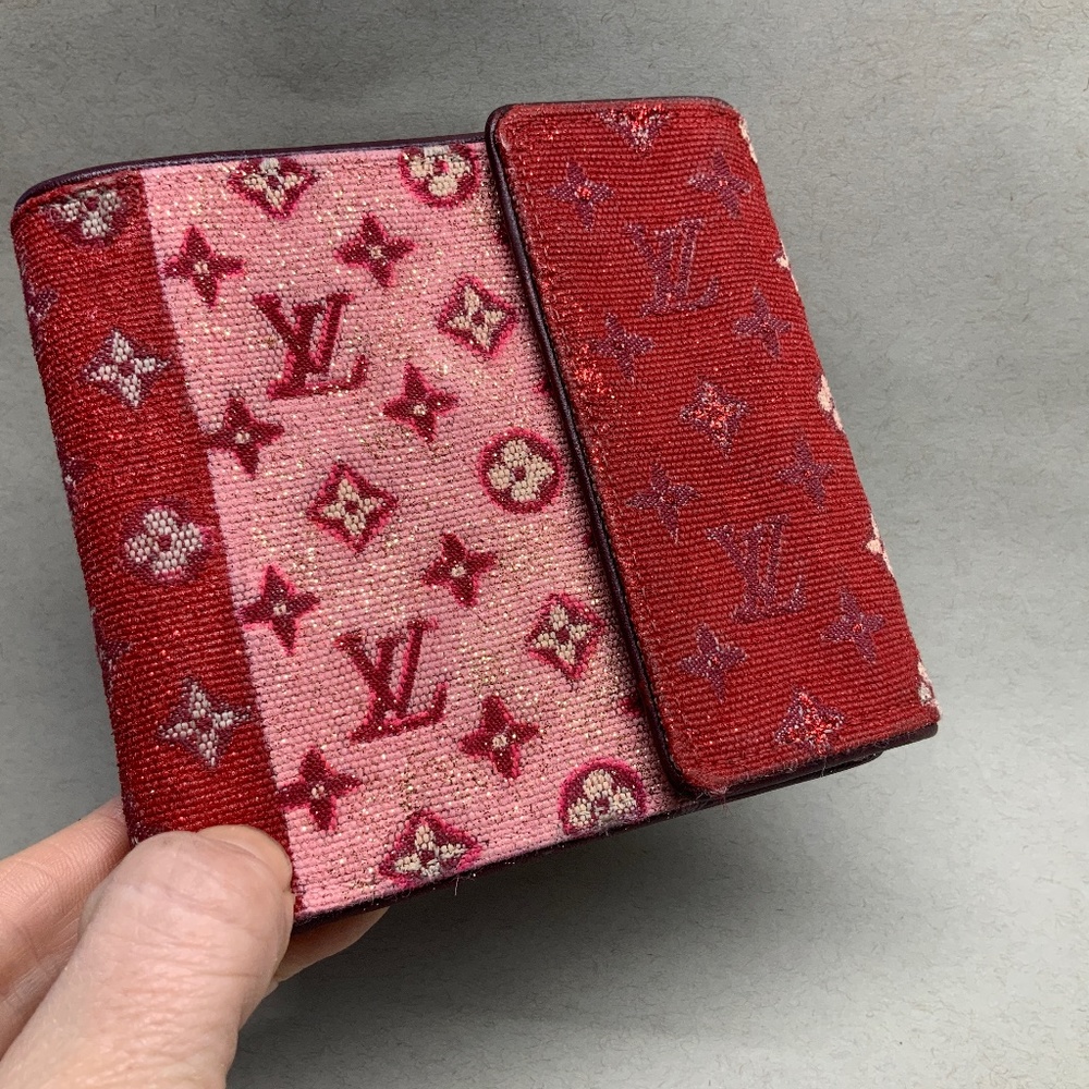 Louis Vuitton Mini Porto Bie Cult Credit Wallet - Custom